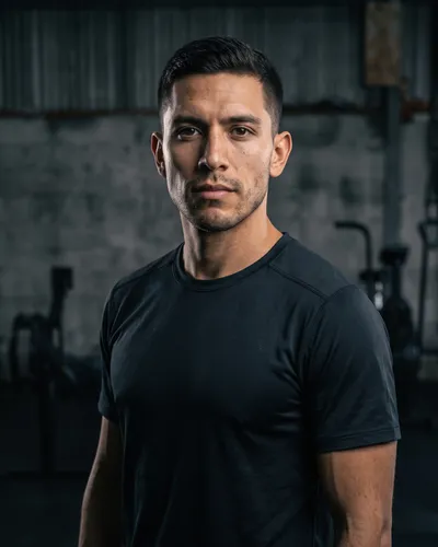 Coach portrait of Eli Vargas, Engine Coach